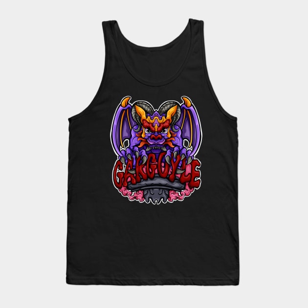 gargoyle Tank Top by Koyung500